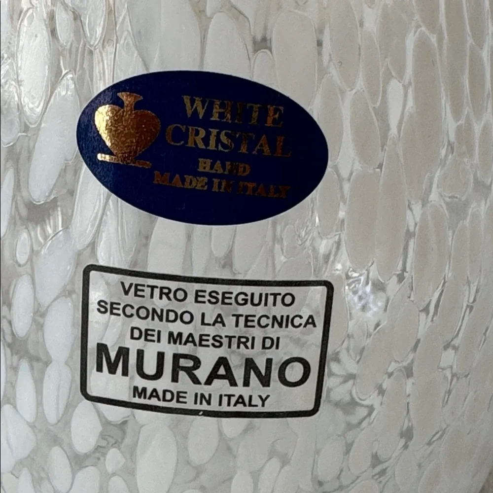 Murano set white